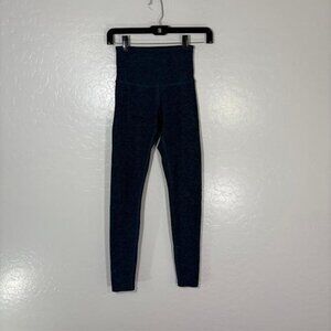 Beyond Yoga Leggings Womens Extra Small Blue High Waist Stretch Activewear USA